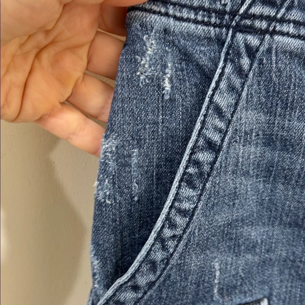 ANTHROPOLOGIE PILCRO The Wanderer Denim Button Front Shorts Size 26 - Picture 6 of 15